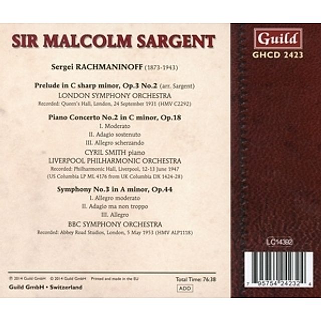 Sir Malcolm Sargent Dirigiert CD von Sargent bei Weltbild.de