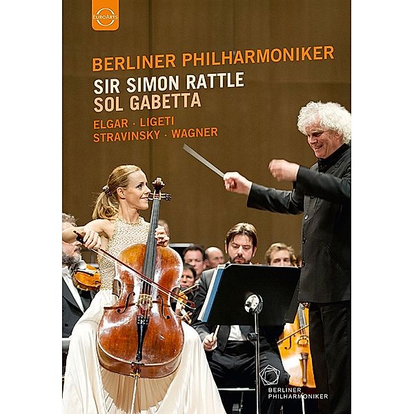 Sir Simon Rattle and Sol Gabetta (Baden Baden Osterfestspiele 2014), Sol Gabetta, Bp, Simon Rattle