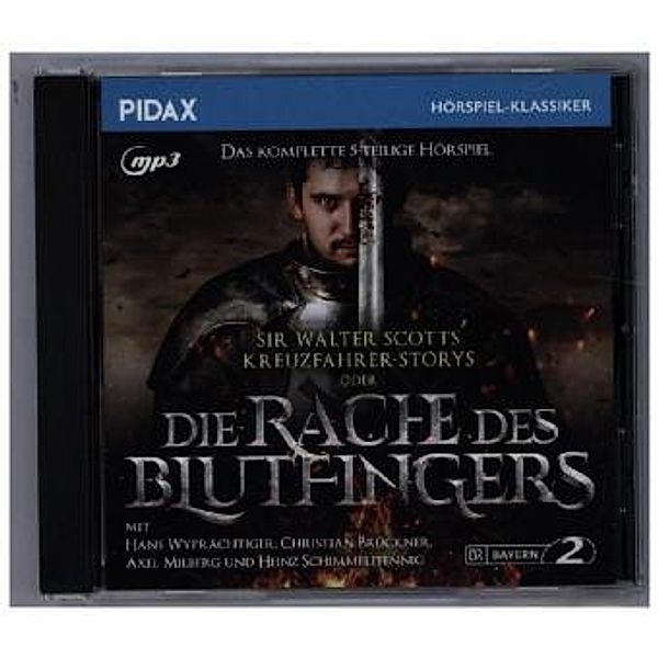 Sir Walter Scotts Kreuzfahrer-Stories oder Die Rache des Blutfingers, 1 Audio-CD, MP3, Sir Walter Scott