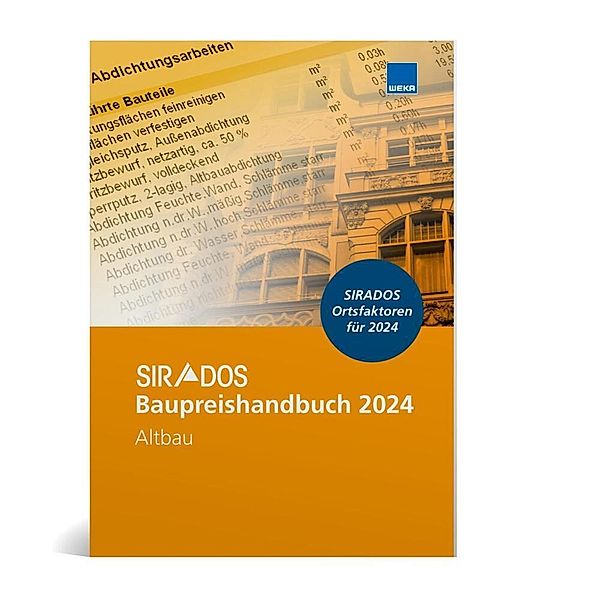 SIRADOS Baupreishandbuch Altbau 2024