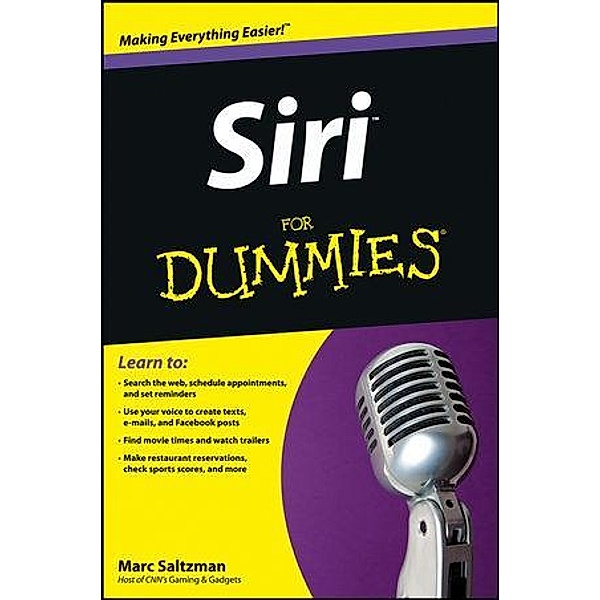 Siri For Dummies, Marc Saltzman