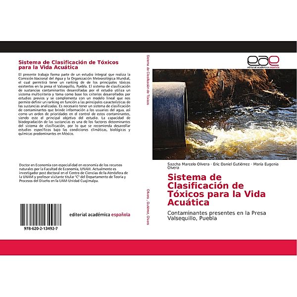 Sistema de Clasificación de Tóxicos para la Vida Acuática, Sazcha Marcelo Olivera, Eric Daniel Gutiérrez, María Eugenia Olvera