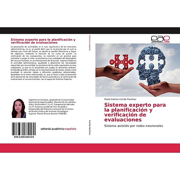 Sistema experto para la planificación y verificación de evaluaciones, María Cristina Carrillo Martínez