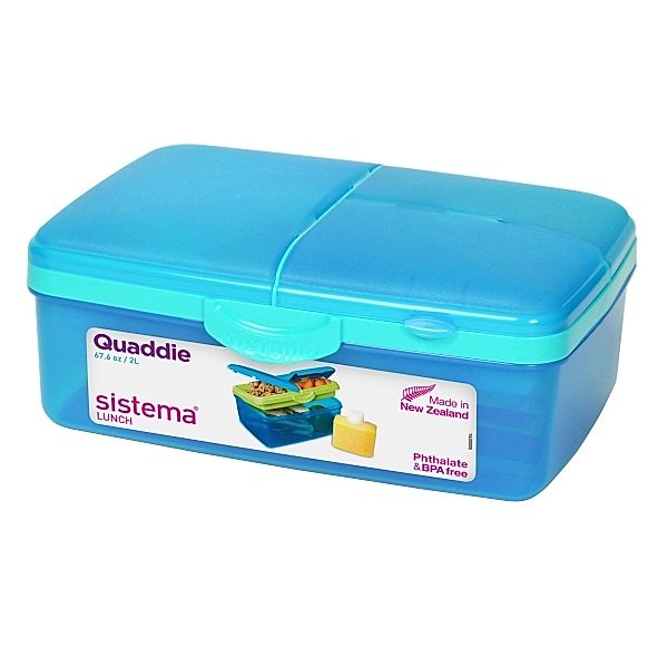 Sistema Lunchbox blau 1,5l, unterteilt