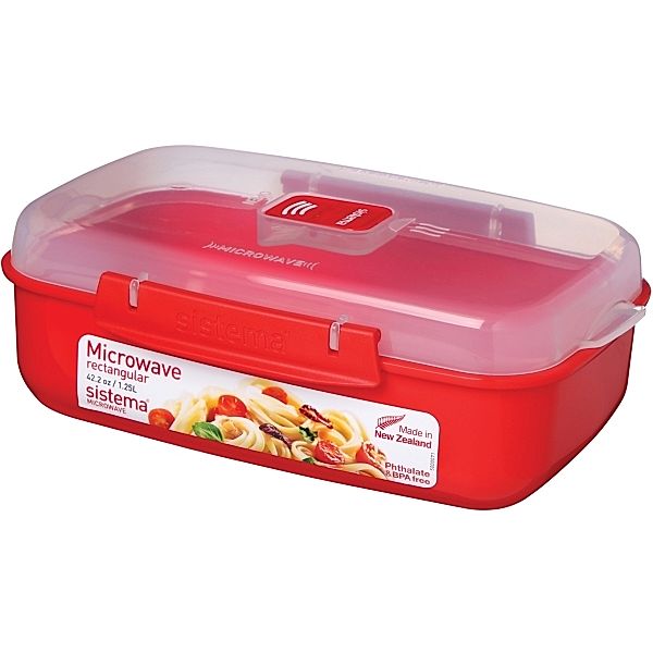 Sistema Mikrowellen-Box rot, 1,25 l