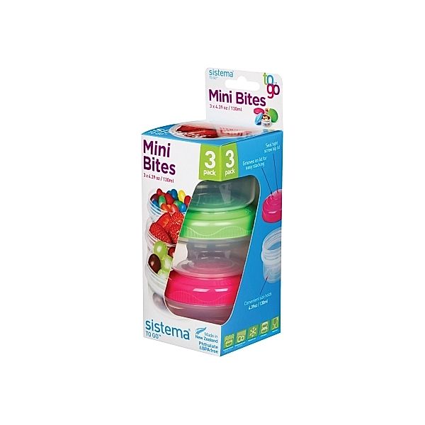 Sistema Mini Bites To Go 3er-Set