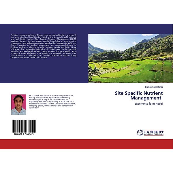 Site Specific Nutrient Management, Santosh Marahatta