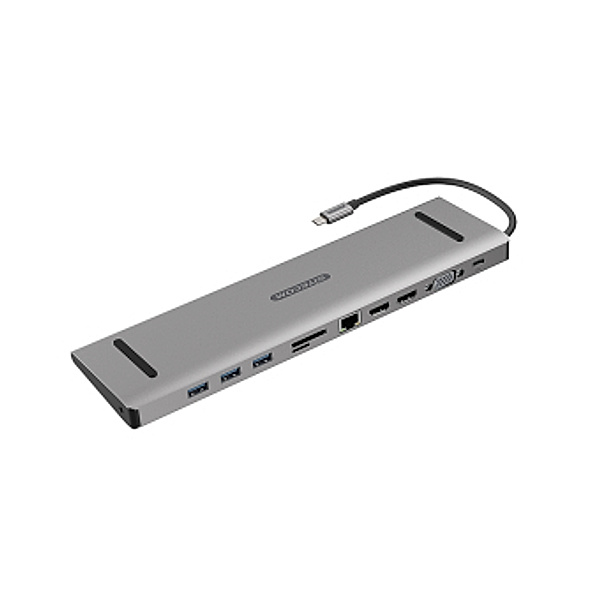 Sitecom Adapter CN-389, USB-C 3.1 Multiport Pro Dock, 100 W USB-C Power