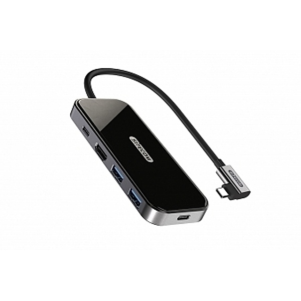 Sitecom Adapter CN-408, USB-C 3.1-Stecker a. HDMI™, 1xUSB-C,2xUSB-A,USB-C