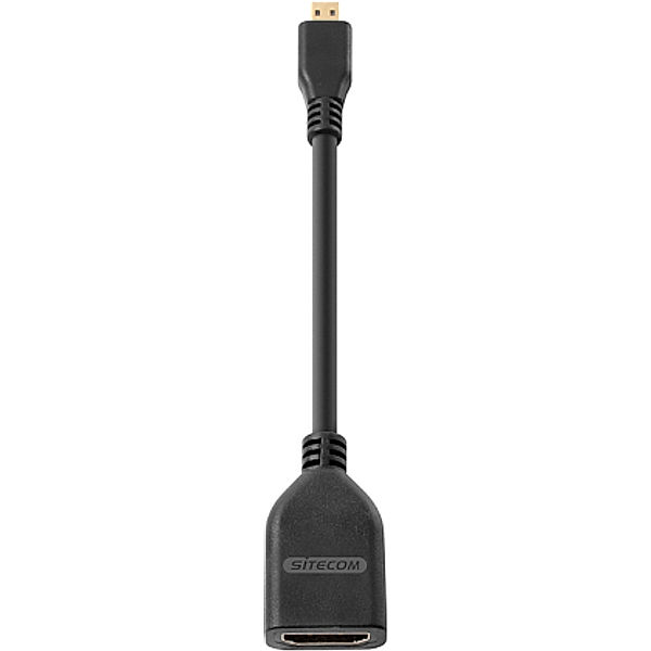Sitecom HDMI™-Adapter, Micro-HDMI™ zu HDMI™-Adapter CN-356, Schwarz