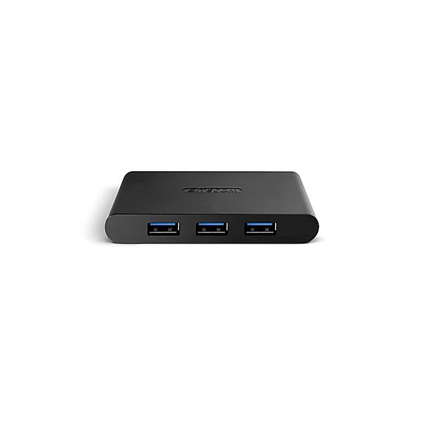 Sitecom USB 3.0 Schnelllade Hub CN-085, 4 Port, Schwarz