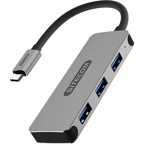 Sitecom USB-C 3.1 Hub CN-387, 3 USB-A Ports