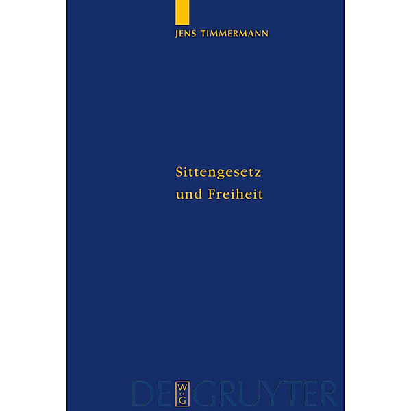 Sittengesetz und Freiheit, Jens Timmermann