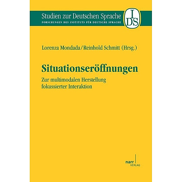Situationseröffnungen / Studien zur deutschen Sprache Bd.47