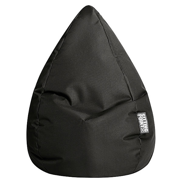 MAGMA HEIMTEX Sitzsack BeanBag BRAVA L (Farbe: schwarz)