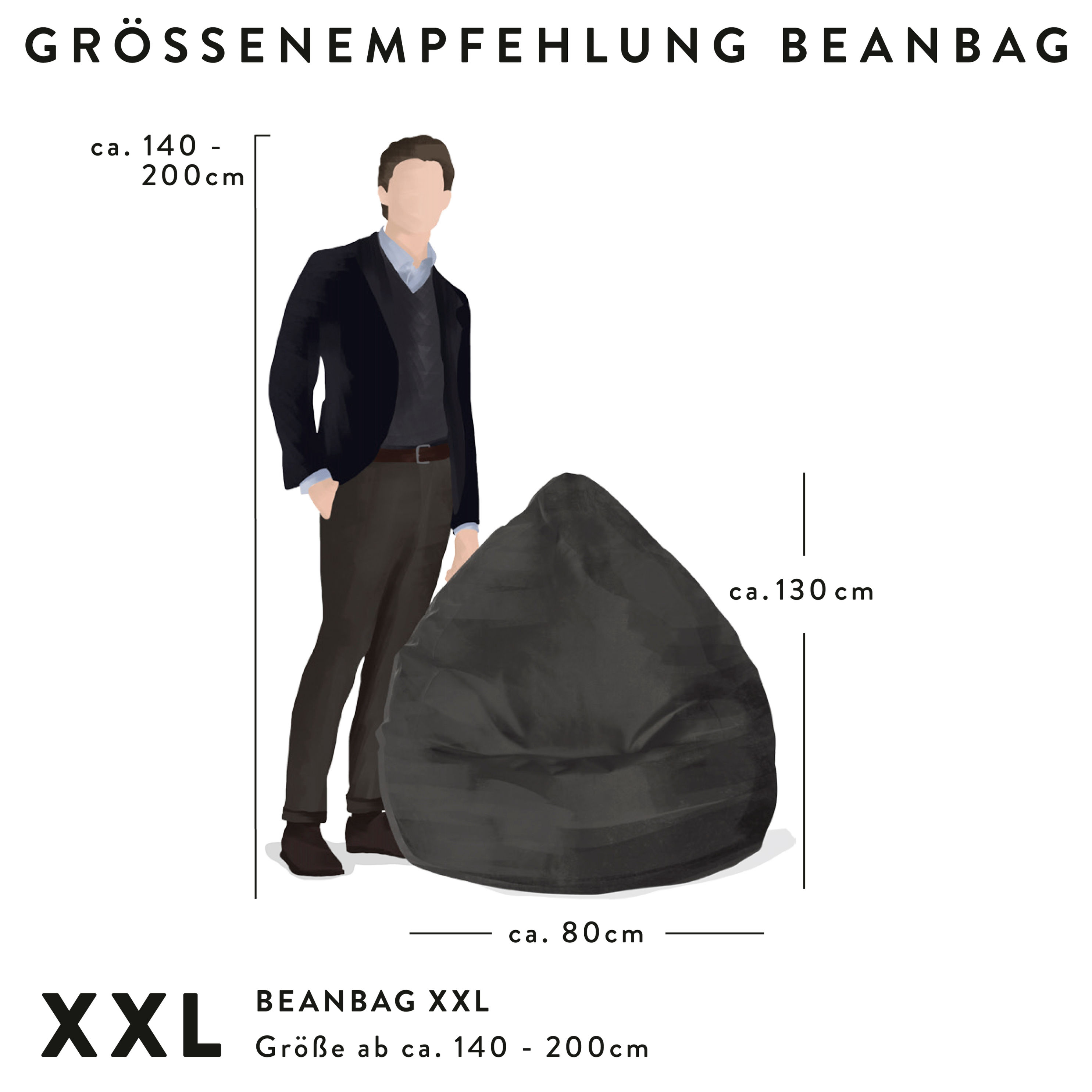 BRAVA Sitzsack aubergine kaufen XXL BeanBag Farbe: