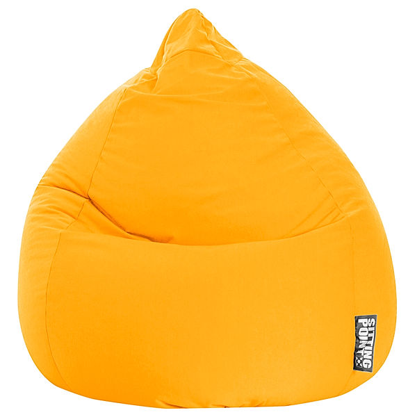 MAGMA HEIMTEX Sitzsack BeanBag EASY XL (Farbe: gelb)