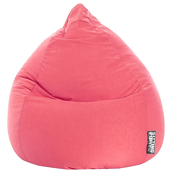 MAGMA HEIMTEX Sitzsack BeanBag EASY XL (Farbe: pink)