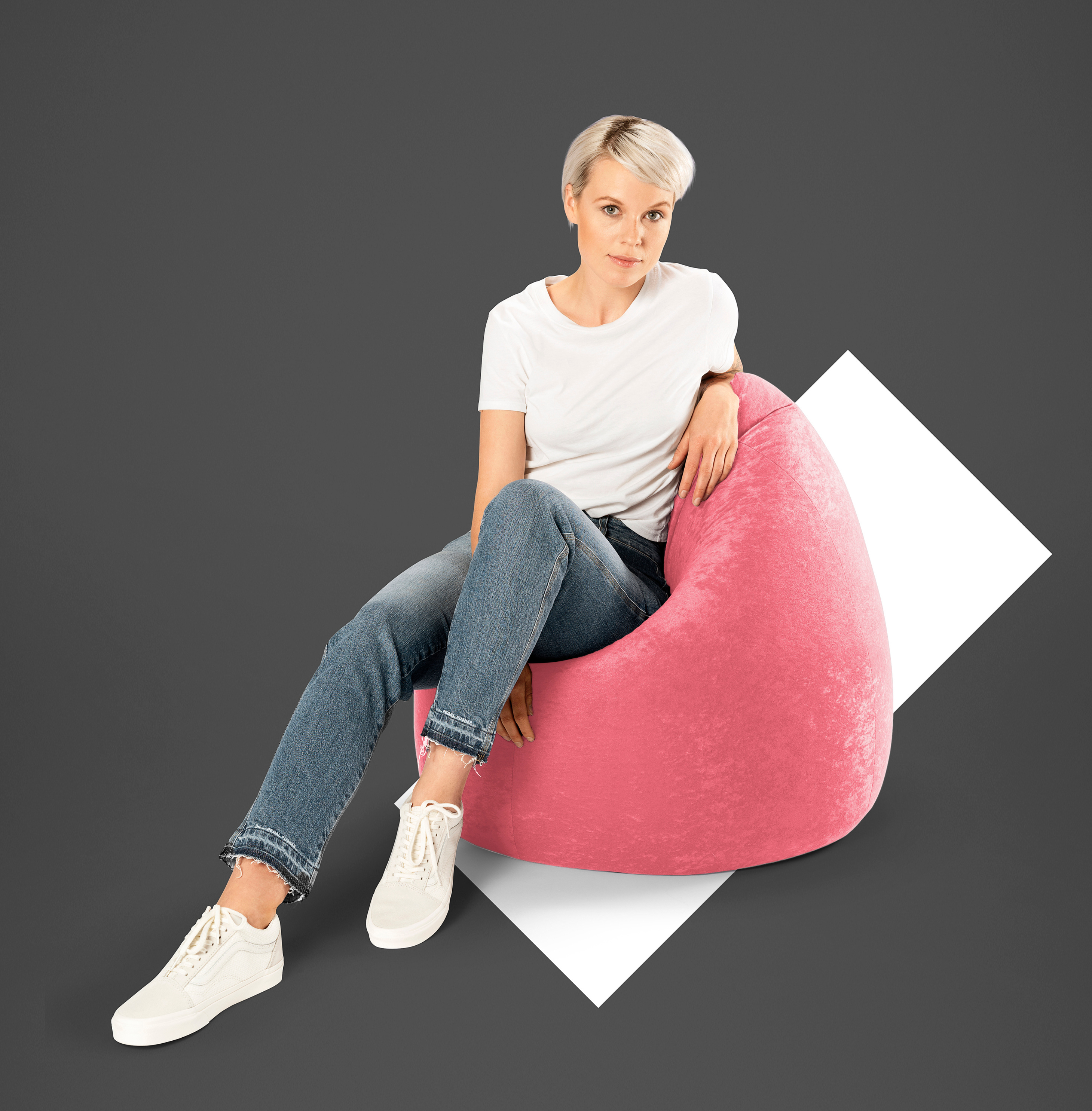 Sitzsack BeanBag EASY XL Farbe: pink bestellen | Sitzsäcke