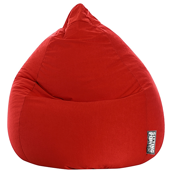 MAGMA HEIMTEX Sitzsack BeanBag EASY XL (Farbe: rot)