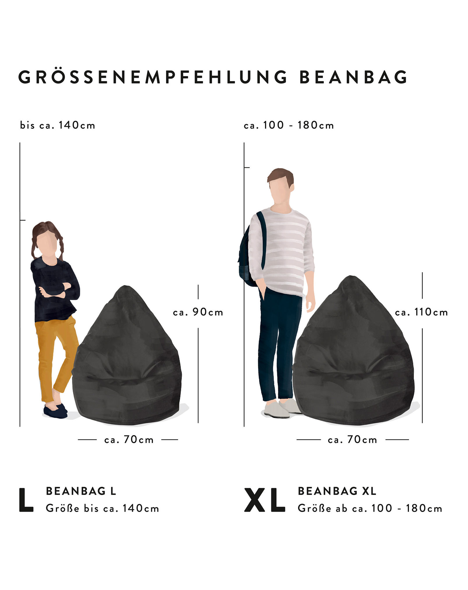 Sitzsack BeanBag FLUFFY XL Farbe: kaufen aubergine