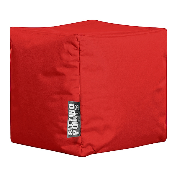 MAGMA HEIMTEX Sitzwürfel Cube SCUBA (Farbe: rot)