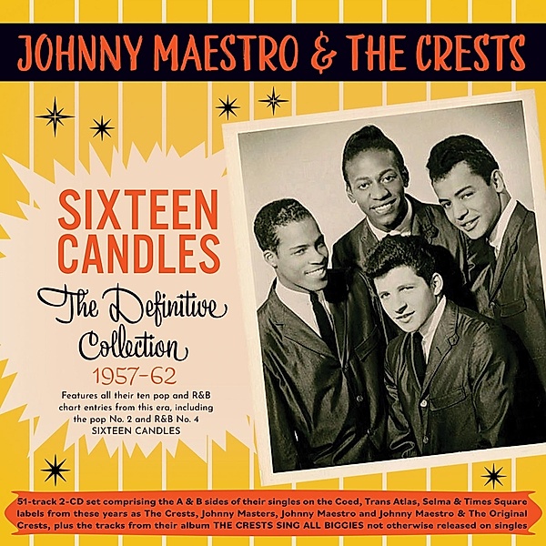 Sixteen Candles: The Definitive Collection 1957-19, Johnny Maestro & The Crests