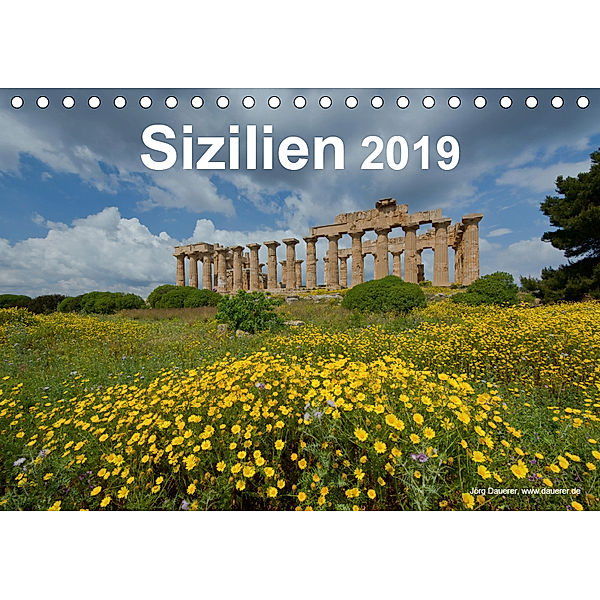 Sizilien 2019 (Tischkalender 2019 DIN A5 quer), Jörg Dauerer