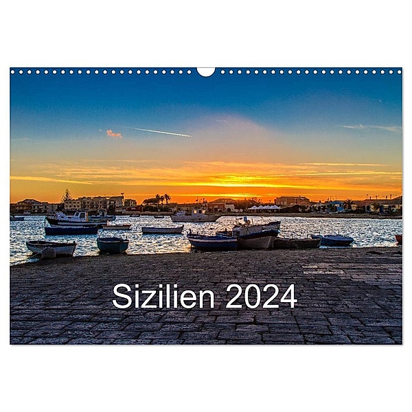 Sizilien 2024 / CH-Version (Wandkalender 2024 DIN A3 quer), CALVENDO Monatskalender, Giuseppe Lupo