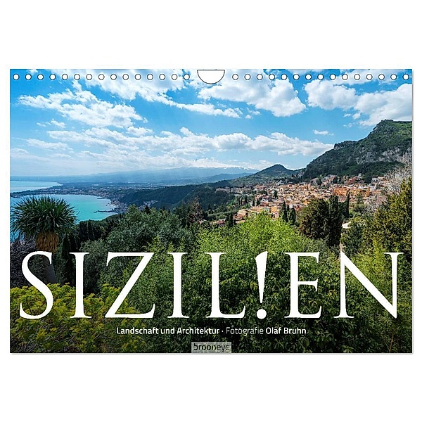 Sizilien - Landschaft und Architektur (Wandkalender 2024 DIN A4 quer), CALVENDO Monatskalender, Olaf Bruhn