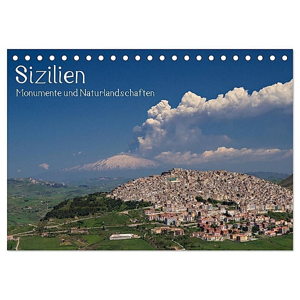 Sizilien - Monumente und Naturlandschaften (Tischkalender 2024 DIN A5 quer), CALVENDO Monatskalender, Juergen Schonnop