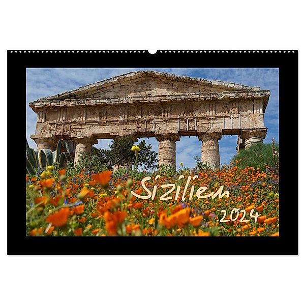 Sizilien (Wandkalender 2024 DIN A2 quer), CALVENDO Monatskalender, Flori0
