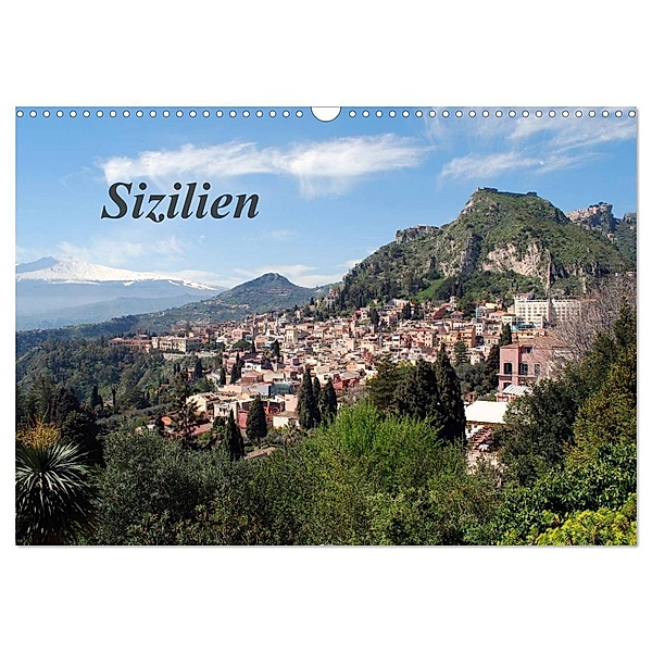 Sizilien (Wandkalender 2024 DIN A3 quer), CALVENDO Monatskalender, Peter Schneider