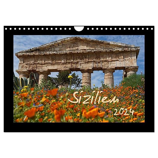 Sizilien (Wandkalender 2024 DIN A4 quer), CALVENDO Monatskalender, Flori0