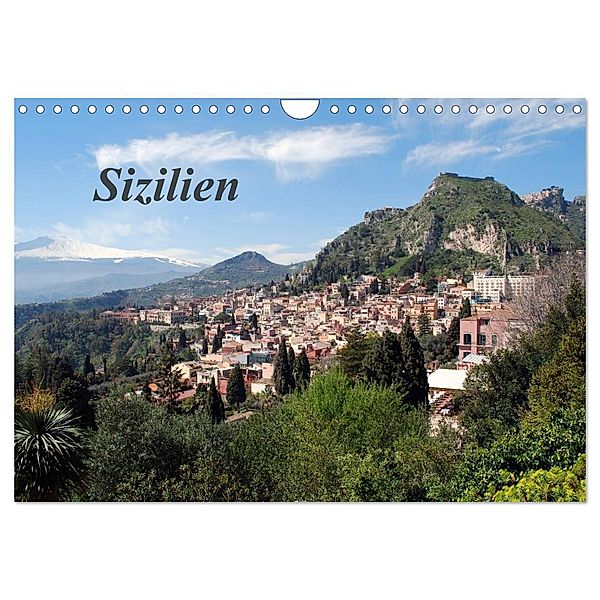 Sizilien (Wandkalender 2024 DIN A4 quer), CALVENDO Monatskalender, Peter Schneider