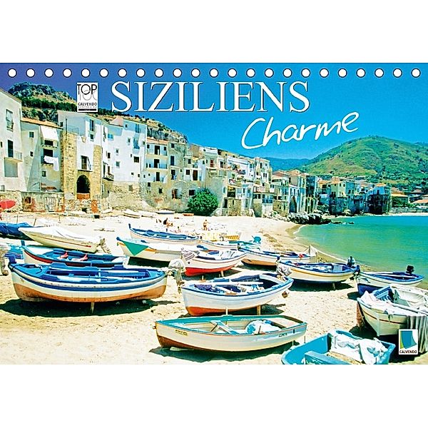 Siziliens Charme (Tischkalender 2018 DIN A5 quer), CALVENDO