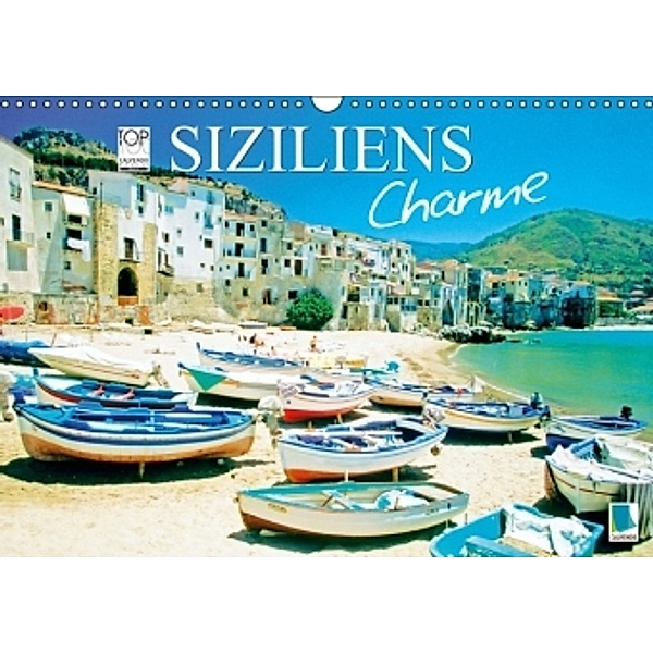 Siziliens Charme (Wandkalender 2015 DIN A3 quer), Calvendo