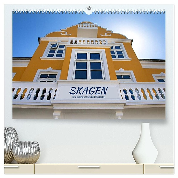 Skagen - Licht und Leben an Dänemarks Nordspitze (hochwertiger Premium Wandkalender 2024 DIN A2 quer), Kunstdruck in Hochglanz, Maria Reichenauer