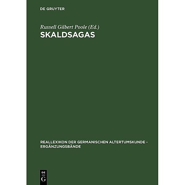 Skaldsagas / Reallexikon der Germanischen Altertumskunde - Ergänzungsbände Bd.27