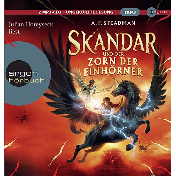 Skandar und der Zorn der Einhörner,2 Audio-CD, 2 MP3, A. F. Steadman