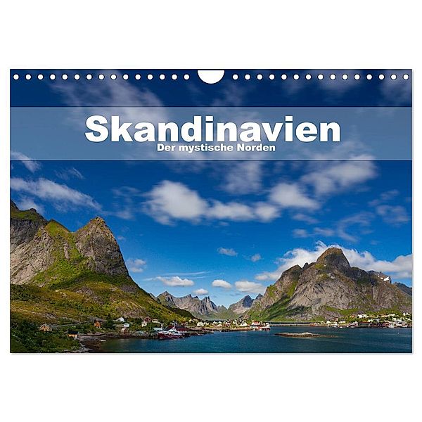 Skandinavien - Der mystische Norden (Wandkalender 2024 DIN A4 quer), CALVENDO Monatskalender, Norman Preissler
