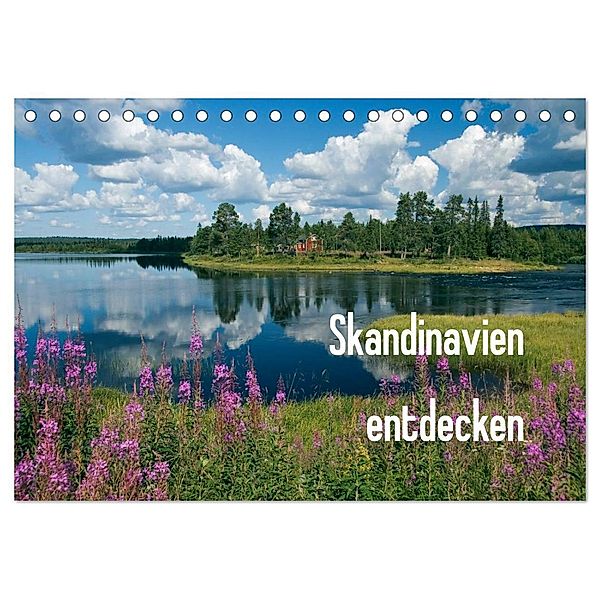 Skandinavien entdecken (Tischkalender 2024 DIN A5 quer), CALVENDO Monatskalender, Frauke Scholz