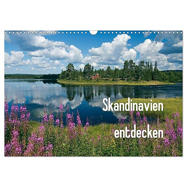 Skandinavien entdecken (Wandkalender 2024 DIN A3 quer), CALVENDO Monatskalender, Frauke Scholz