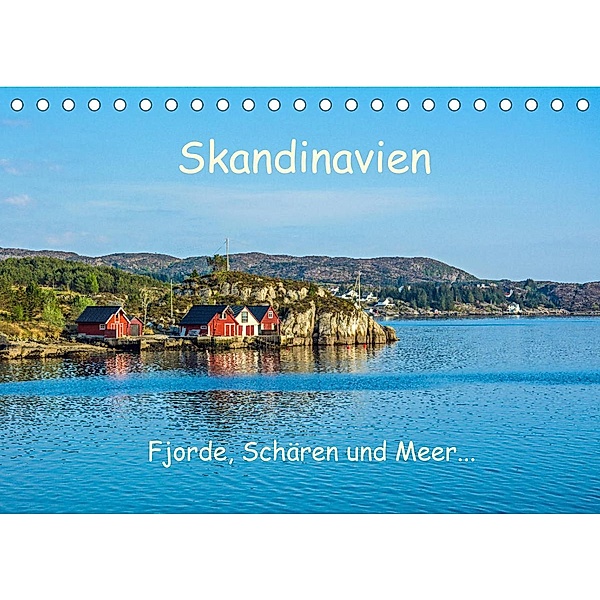 Skandinavien - Fjorde, Schären und Meer... (Tischkalender 2023 DIN A5 quer), Sascha Ferrari