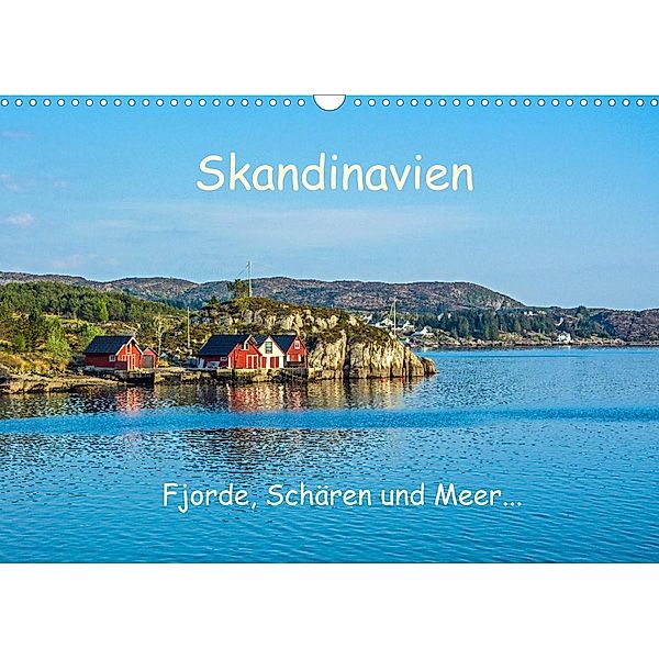 Skandinavien - Fjorde, Schären und Meer... (Wandkalender 2023 DIN A3 quer), Sascha Ferrari