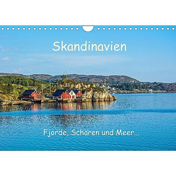 Skandinavien - Fjorde, Schären und Meer... (Wandkalender 2023 DIN A4 quer), Sascha Ferrari