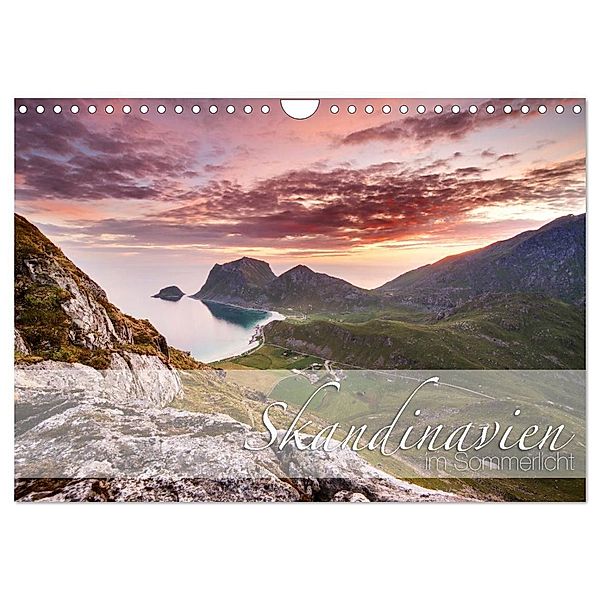Skandinavien im Sommerlicht (Wandkalender 2024 DIN A4 quer), CALVENDO Monatskalender, Stephanie Büchel