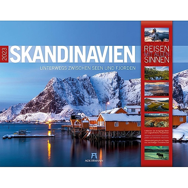 Skandinavien Kalender 2023, Ackermann Kunstverlag