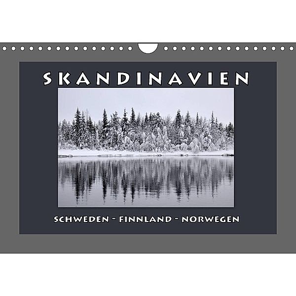 SKANDINAVIEN (Wandkalender 2023 DIN A4 quer), Gugigei