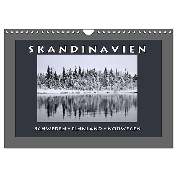 SKANDINAVIEN (Wandkalender 2024 DIN A4 quer), CALVENDO Monatskalender, Gugigei